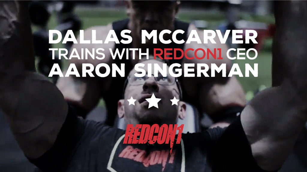Dallas McCarver Trains With RedCon1 CEO Aaron Singerman