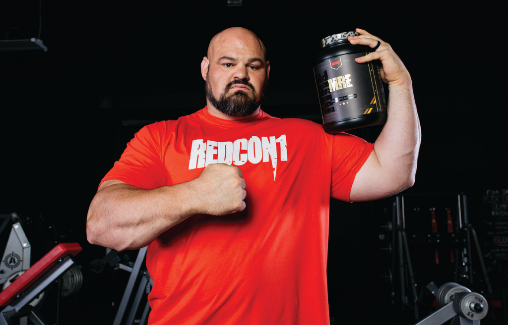 4x World’s Strongman Brian Shaw teams with Redcon1