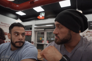 Five Guys Cheat Meal with Antoine Vaillant & Durrah