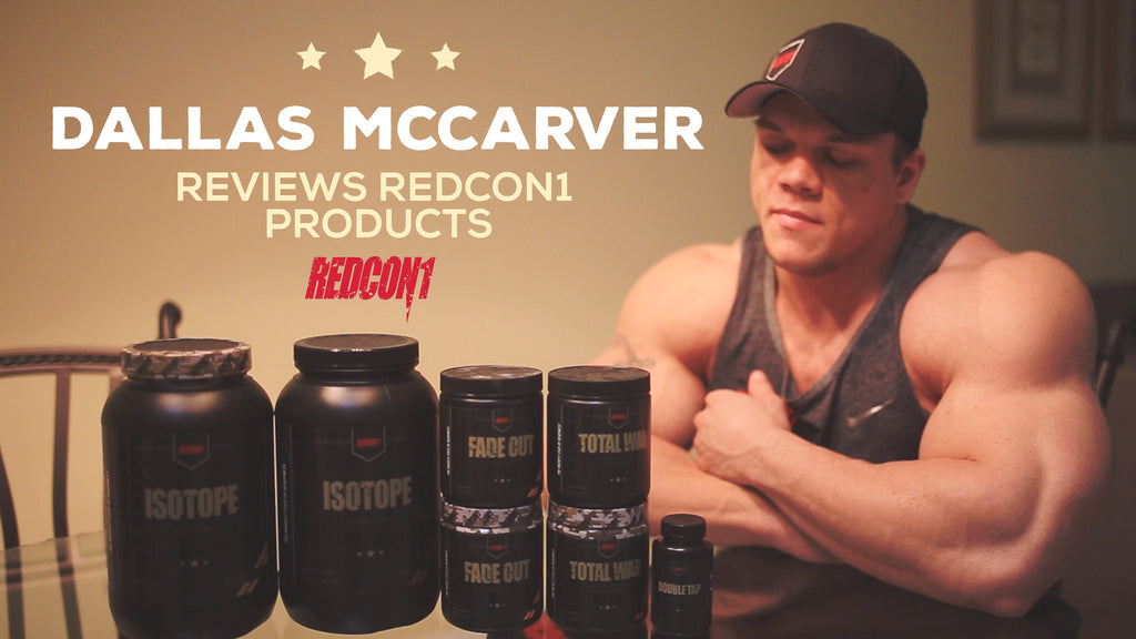 Dallas McCarver Reviews Redcon1 Products