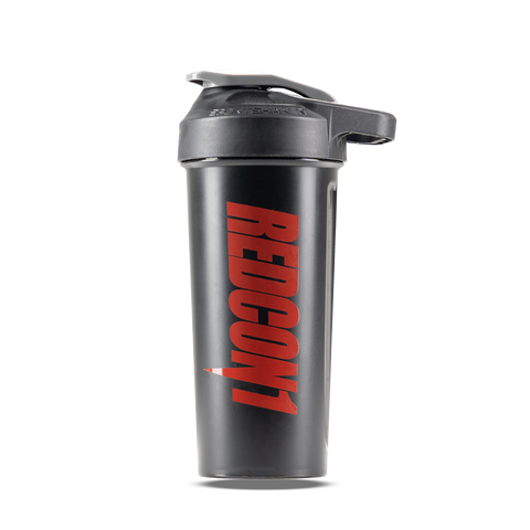  Black and Red Shaker Cup - Front