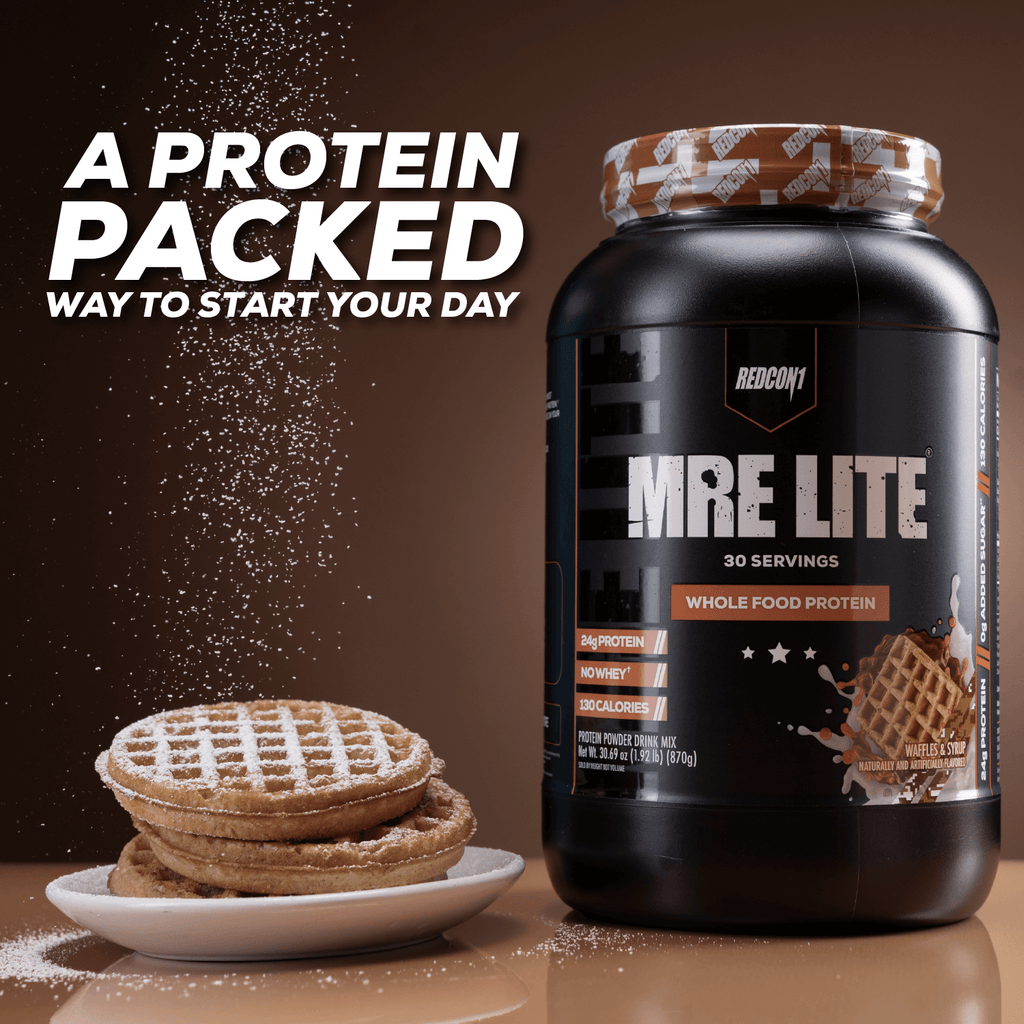 MRE Lite -Waffles and Syrup Protein Packed