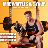 MRE Meal Replacement, Whole Food Protein (7 LB) - Waffles and Syrup MRE Waffles