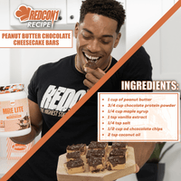 MRE Lite Junior - Peanut Butter Cheesecake Ingredients