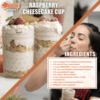  MRE LITE Juniors Raspberry Swirl Cheesecake Ingredients