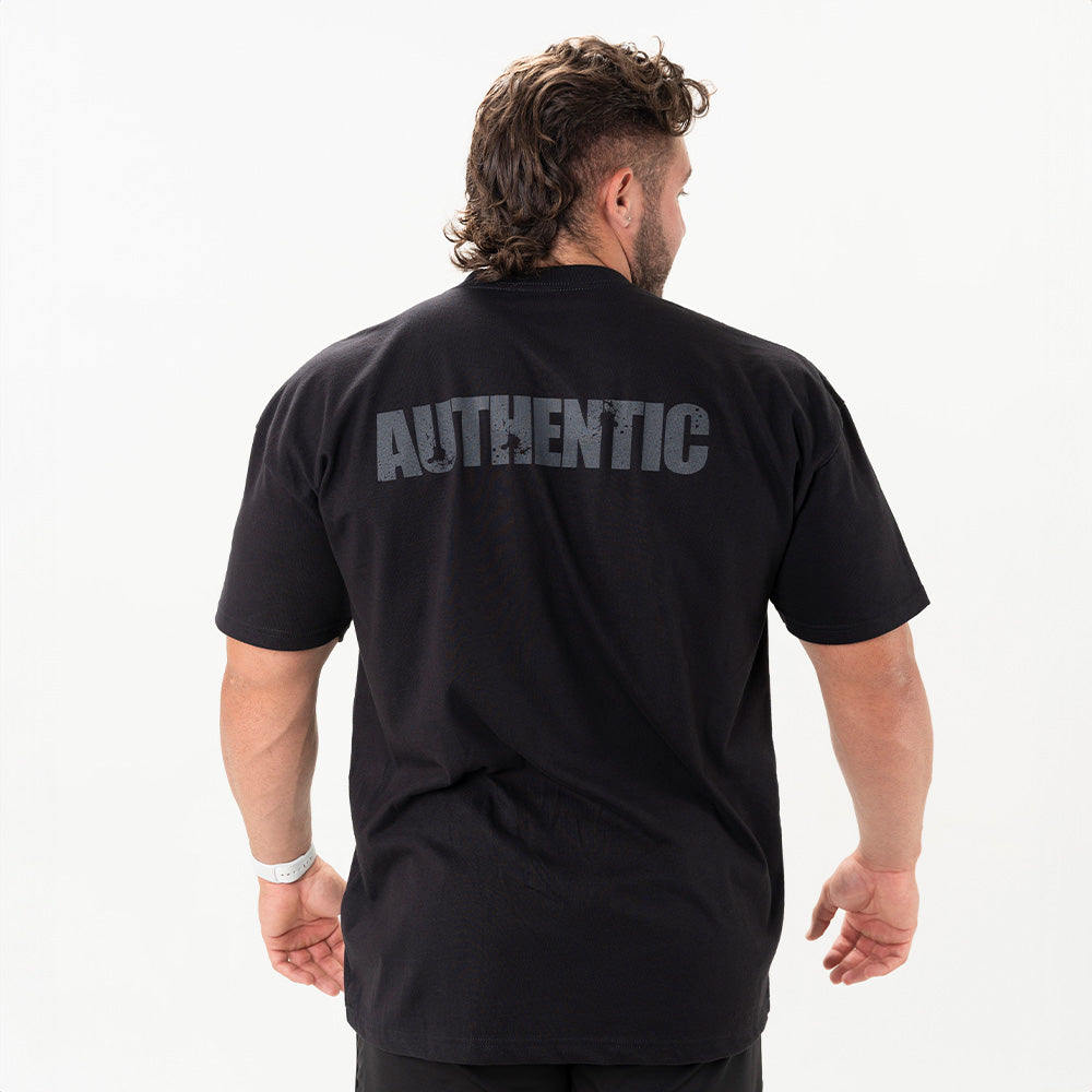 Black Authentic Oversized Pump Shirt Image 2