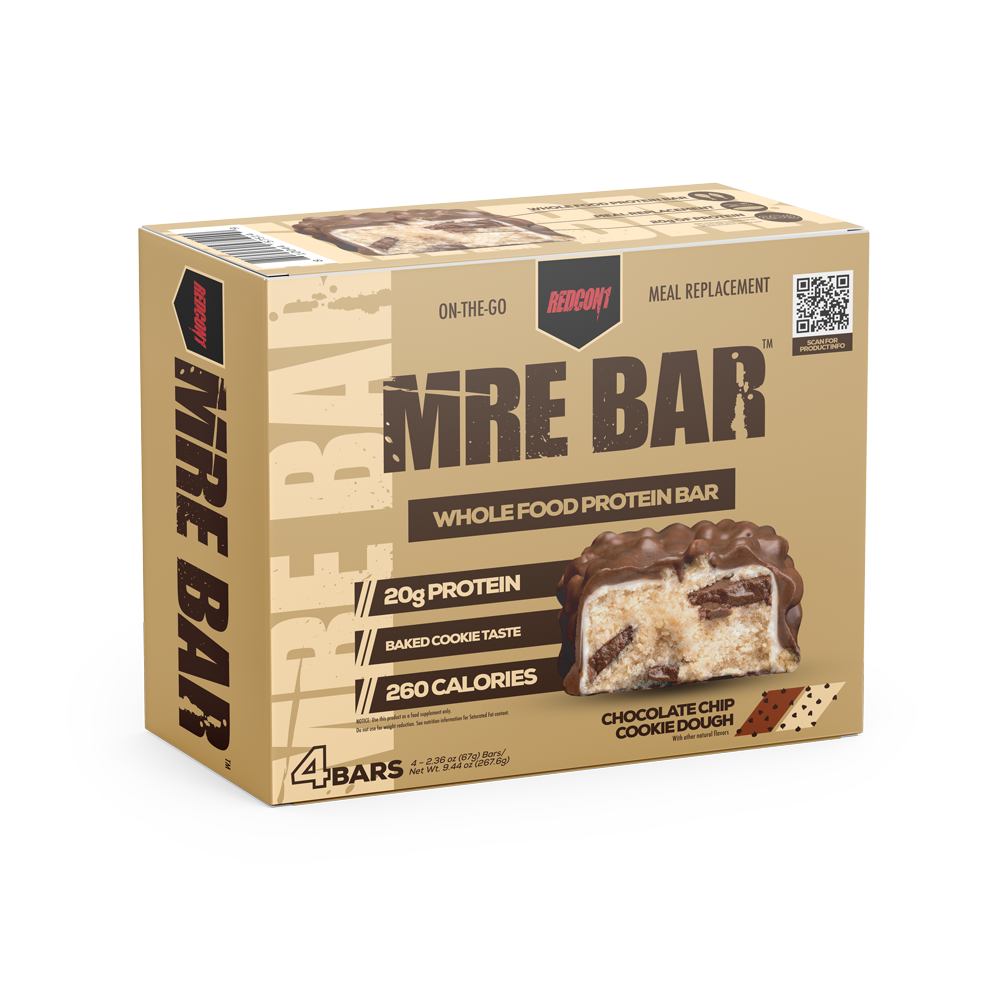 MRE Protein Bars 4 Pack - Cookie Dough