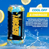 REDCON1 ENERGY - Icy Blue Lemonade Flavor Description