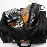 Mossy Oak Elite Black Duffle Bag Lifestyle 5