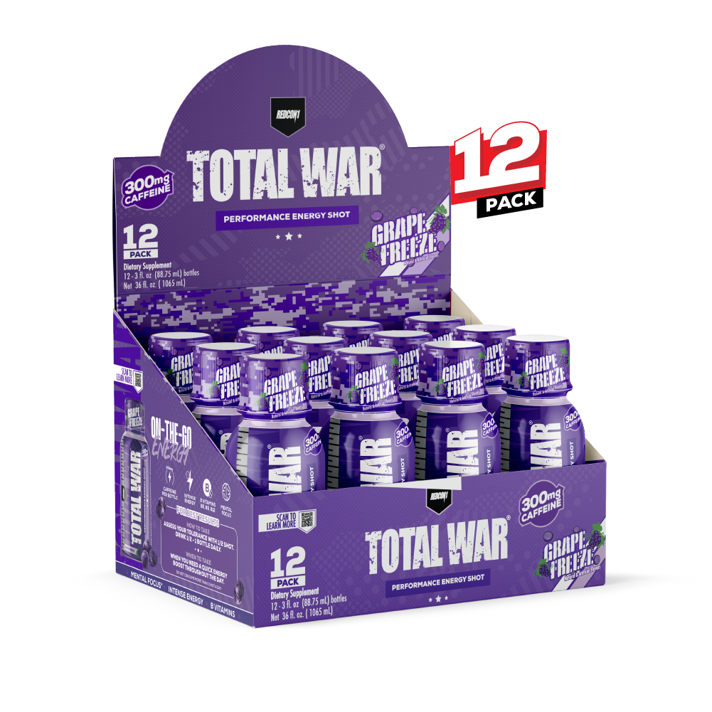 Total War Energy Shot - Grape Freeze 12 Pack