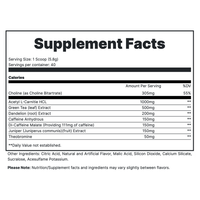 Double Tap - Pineapple Supplement Fact