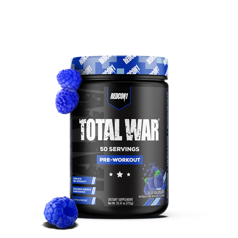 Total War 50 Servings - Blue Raspberry