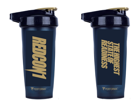 Black and Gold Shaker Cup