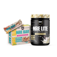 MRE Bar 4 Pack and MRE Lite 20 Serve Bundle
