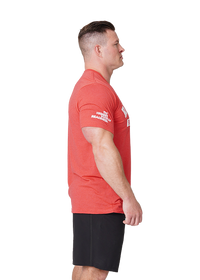 Collegiate Series Body Building Side View With Highest State of Readiness on Sleeve