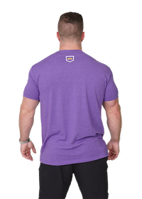 Purple & Yellow Collegiate Series Shirt Back View