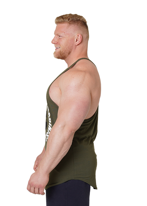 THSOR Military Green Stringer With Model Side View