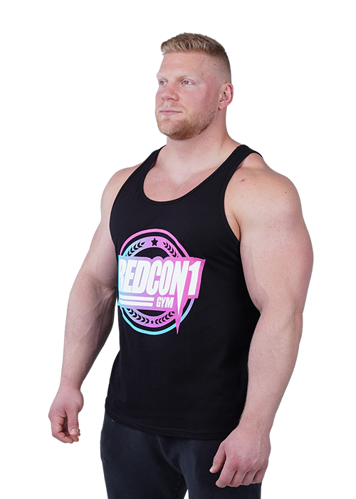 Redcon1 Vice City Gym Tank With Model Side View