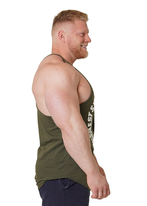  THSOR Military Green Stringer With Model Side View