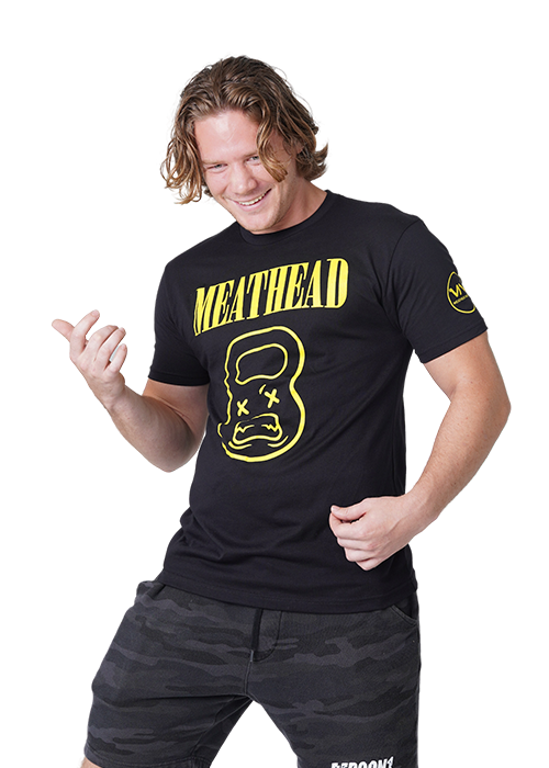 Meathead Spirit Shirt With Model