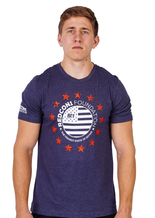 Redcon1 Foundation Patriot Shirt With Model