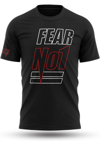 Black Shirt with FEAR NO ONE logo on front 