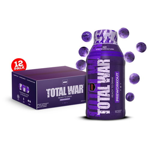 TOTAL WAR Ready To Drink Preworkout (12 Servings)