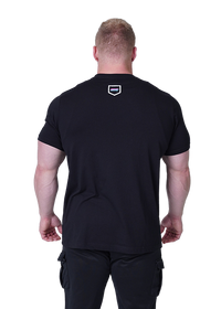 Vice City Glow Shirt With Model Back View