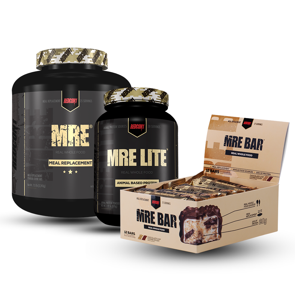 MRE Family Stack: MRE, MRE LITE, & MRE BAR BOX 