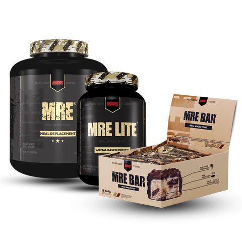 MRE Family Stack: MRE, MRE LITE, & MRE BAR BOX 
